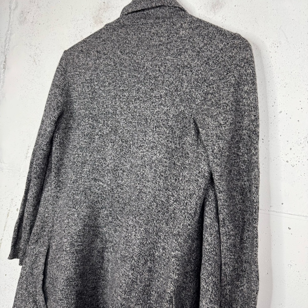 Theory Waterfall Drape Front Open Front Marled Ca… - image 8